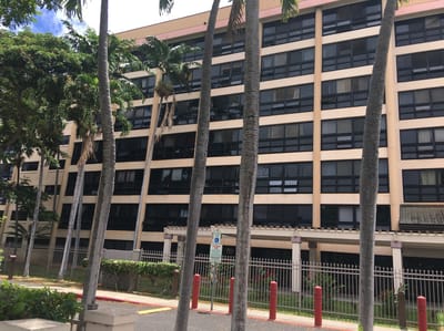 Exterior view of Kamalu Hoolulu Elderly Housing building