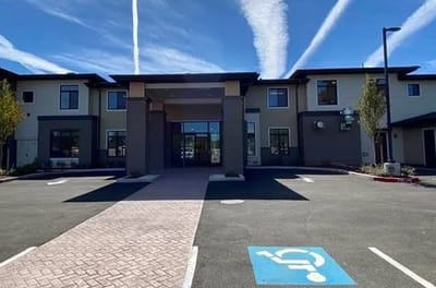 Front exterior view of Stephanie Gardens facility