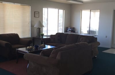 Cozy common area with comfortable seating