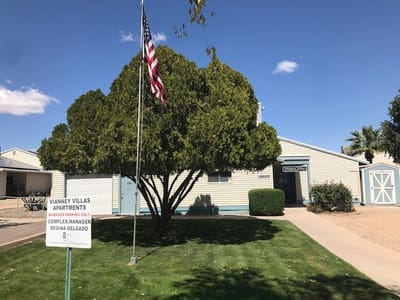 Exterior view of Vianney Villas Apartments