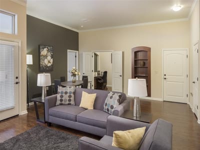 Bright and spacious interior living area