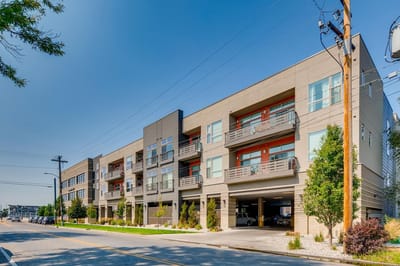 Exterior view of Westhaven facility with balconies