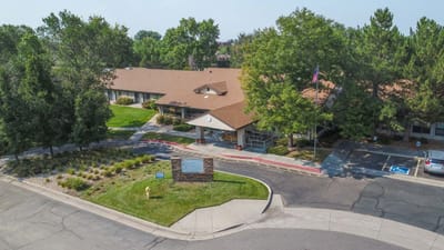 Exterior view of Frontier Valley Independent and Assisted Living building