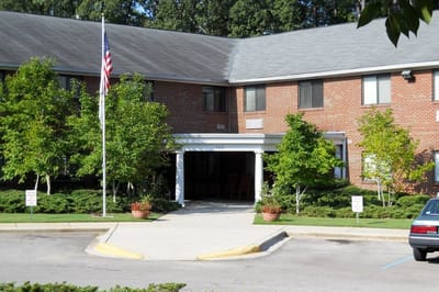 Exterior view of Ahepa 3 Senior Apartments