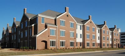 Exterior view of Gateway Place Apartments building