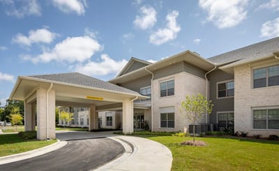 Exterior view of Country Club Estates entrance