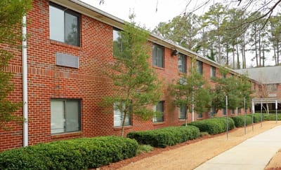 Exterior view of Ahepa 3 Senior Apartments