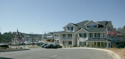 Exterior view of Rocky Ridge Retirement Community
