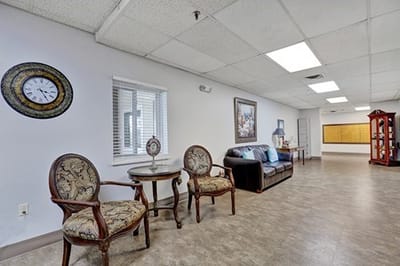 Interior common area with seating
