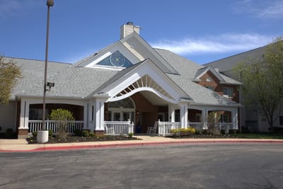 Exterior view of Vitality Living Stony Brook entrance