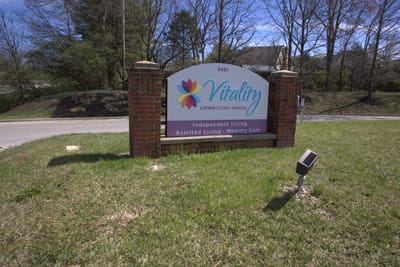 Vitality Living Stony Brook facility sign