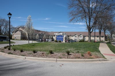 Exterior view of The Springs at Stony Brook facility entrance