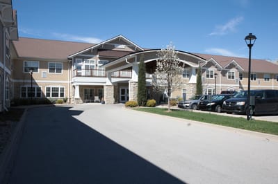 Front entrance of The Springs at Stony Brook facility