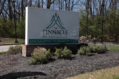 Facility sign for The Pinnacle of Louisville