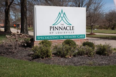 Signage for The Pinnacle of Louisville facility