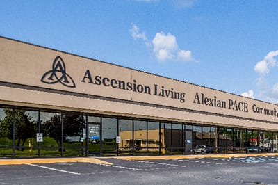 Exterior view of Ascension Living Alexian PACE building