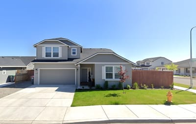 Exterior view of a residential building