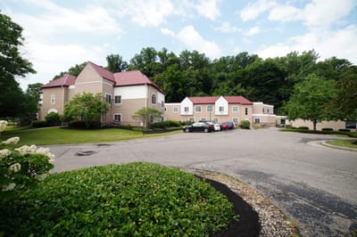 Exterior view of the Gardens of Oakley facility