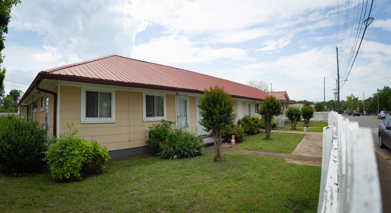 Exterior view of the Davis Retirement Home building
