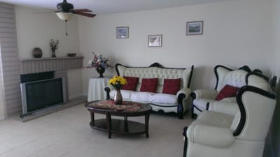 Bright common area with elegant furniture and decorations
