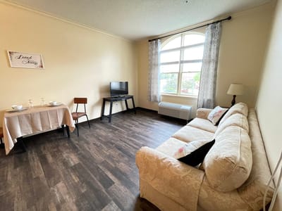 Cozy interior of a resident's living space