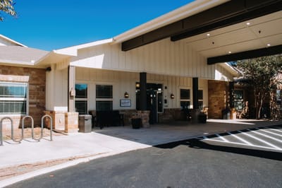 Exterior view of the Grandview of Westover Hills entrance