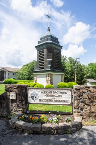 Exterior view of Alexian Brothers Residence sign