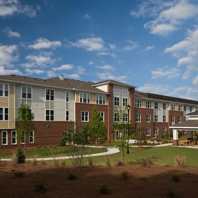 Exterior view of Columbia Brookside Senior Residences