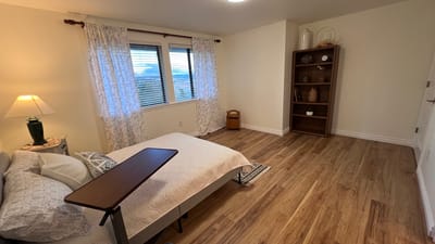 Bright, spacious, and inviting resident room