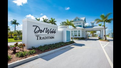 Exterior view of Del Webb Tradition retirement community