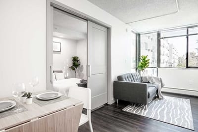 Modern interior of a resident room