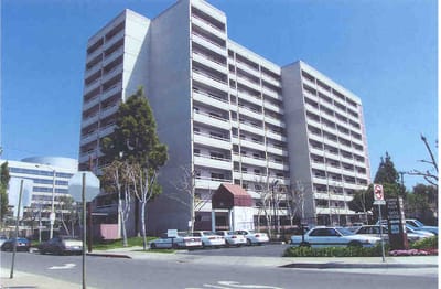 Exterior view of a multi-story building.