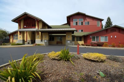 Exterior view of Vineville Tower facility