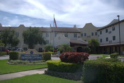 Front exterior view of Arbor Terrace Citrus Park