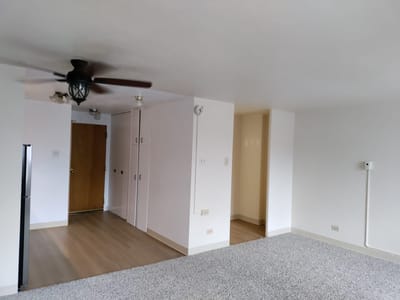 Interior view of a resident's living space