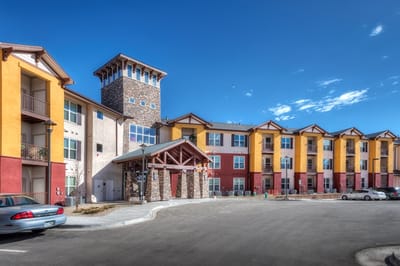 Exterior view of Auburn Ridge Senior Apartments
