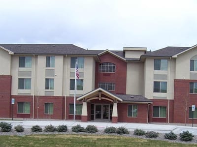 Exterior view of the facility building