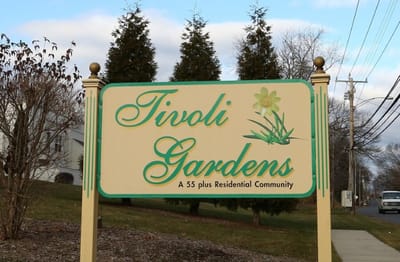 Tivoli Gardens facility sign