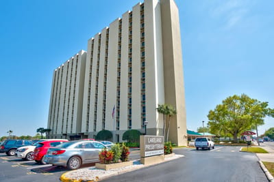 Exterior view of the assisted living facility