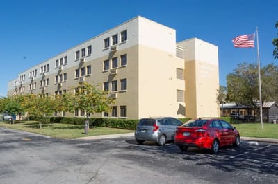 Exterior view of the Presbyterian Towers building