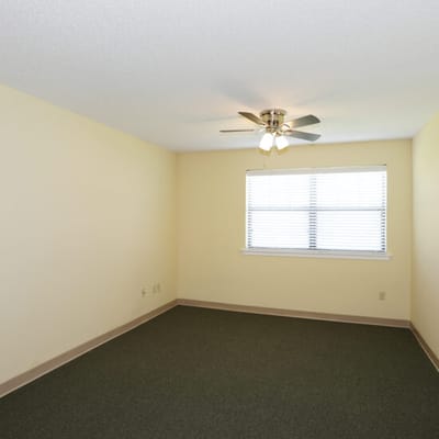 Simple interior of a resident's room