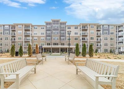 Exterior view of Shannon Reserve 55+ Apartments