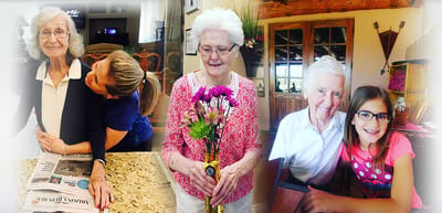 Residents engaging and enjoying time together