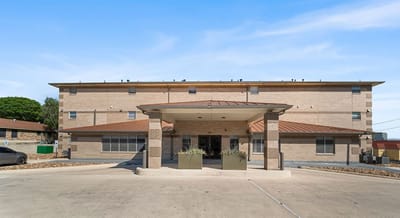 Exterior view of Center Place Senior Apartments
