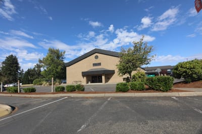 Exterior view of the Life Manor Independent Living building
