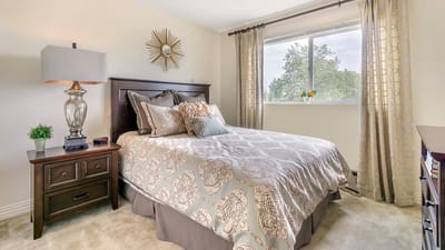 Bright, well-furnished private resident room