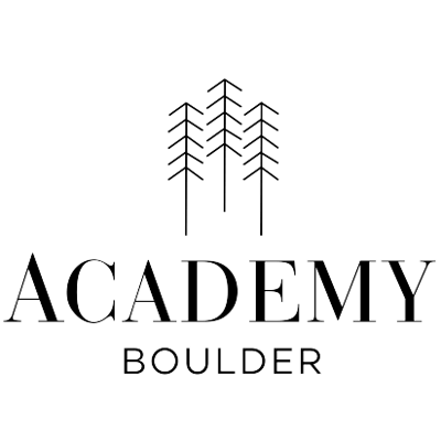 Facility logo with trees and name