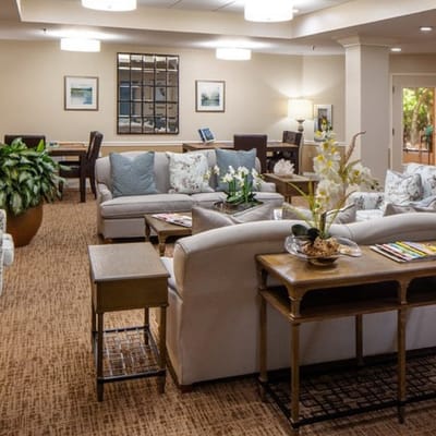 Interior common area with comfortable seating