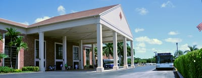 Exterior view of Century Village at Boca Raton entrance