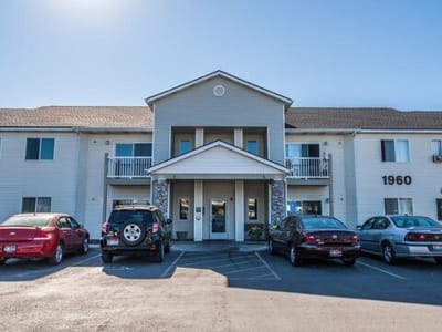 Exterior view of Elk Creek Senior Living Apartments